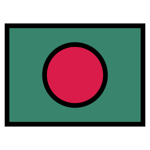 bangladesh Smalllikeart Lineal Color Icône