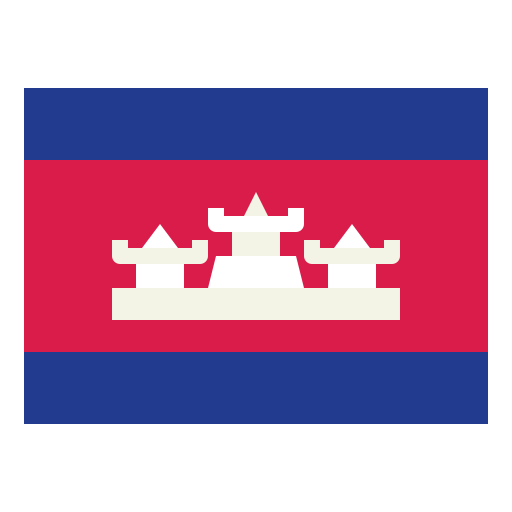 Cambodia Smalllikeart Flat icon