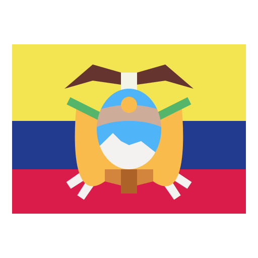 Эквадор Smalllikeart Flat иконка