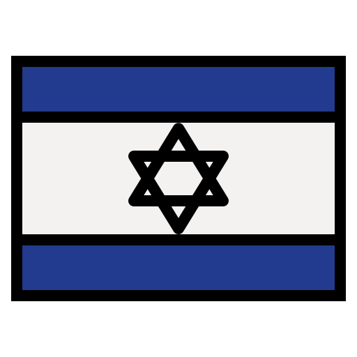 izrael Smalllikeart Lineal Color ikona