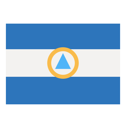 Никарагуа Smalllikeart Flat иконка