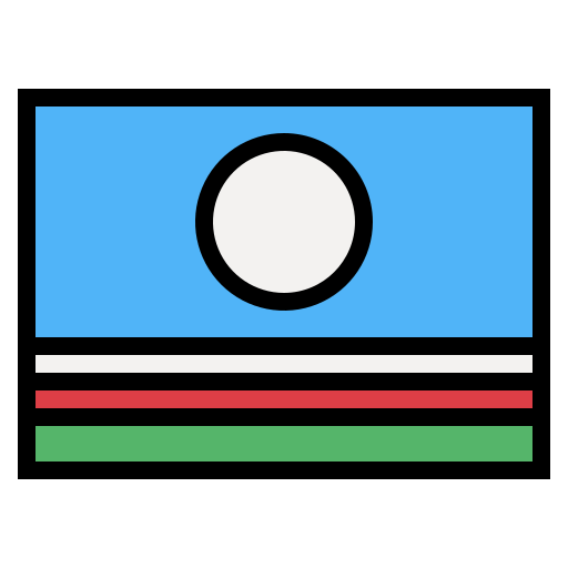 drapeaux Smalllikeart Lineal Color Icône