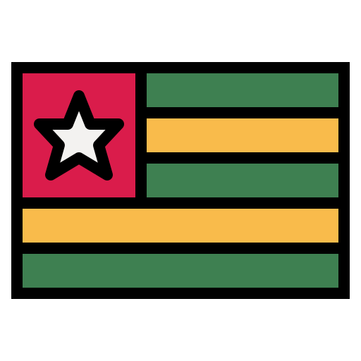 Togo Smalllikeart Lineal Color icon