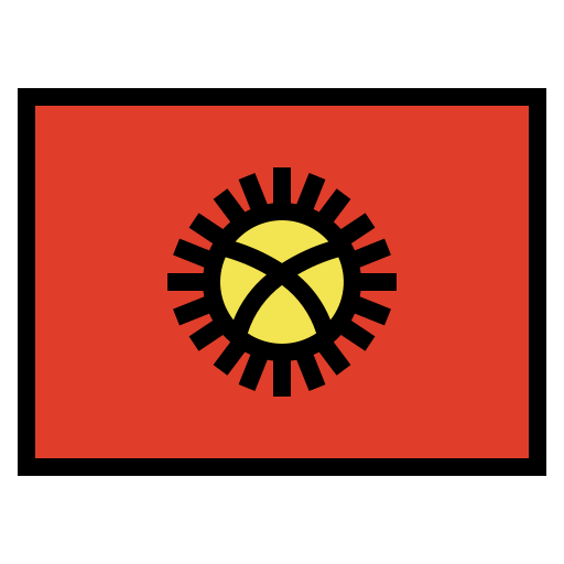 kirghizistan Smalllikeart Lineal Color icona