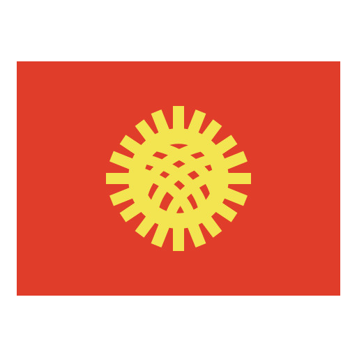 Kyrgyzstan Smalllikeart Flat icon