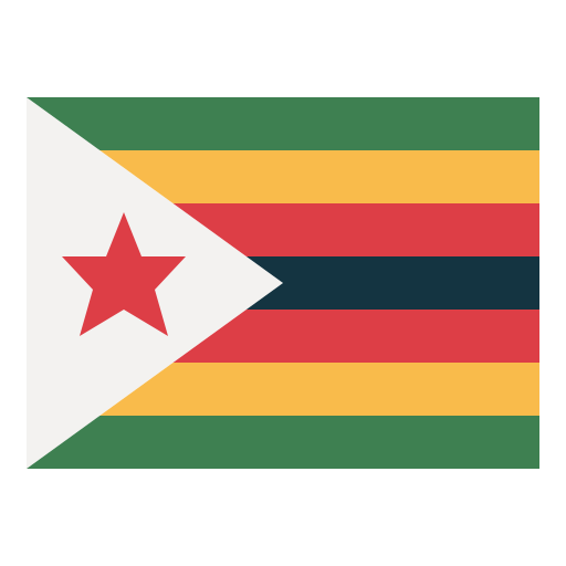 Zimbabwe Smalllikeart Flat icon