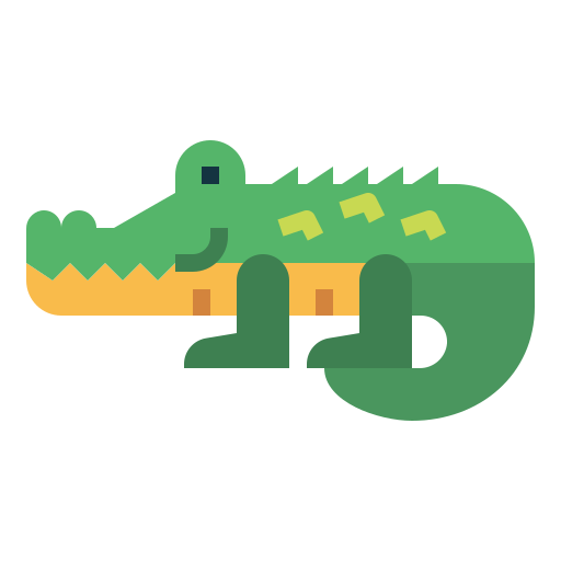 crocodile Smalllikeart Flat Icône