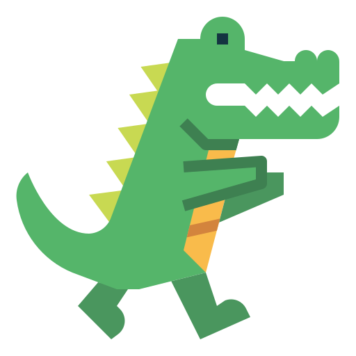 krokodil Smalllikeart Flat icon