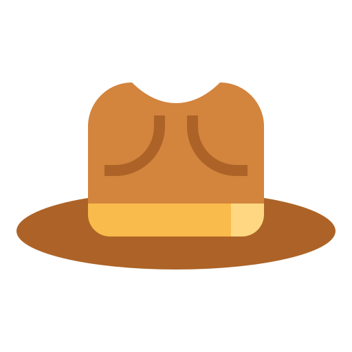 chapeau de détective Smalllikeart Flat Icône