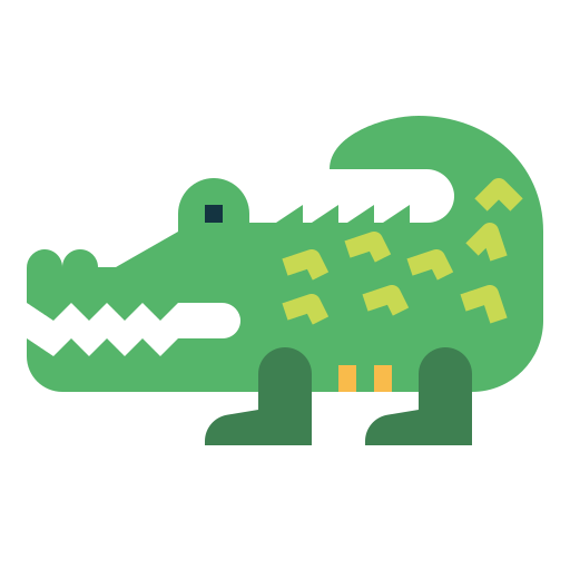 crocodile Smalllikeart Flat Icône