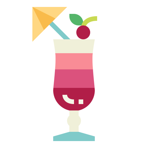 cocktail Smalllikeart Flat icon