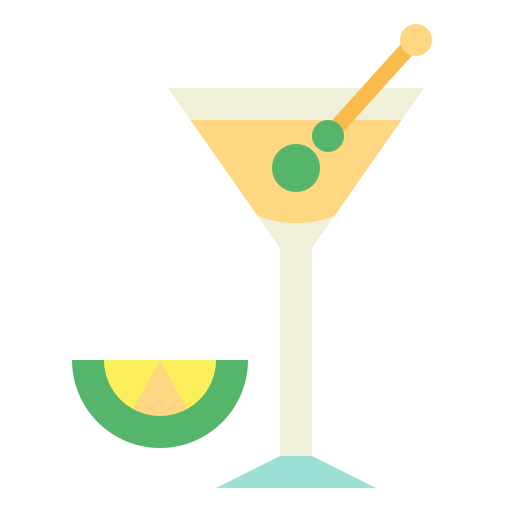 Martini Smalllikeart Flat icon