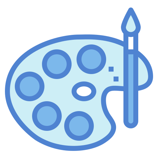 paleta kolorów Generic Blue ikona