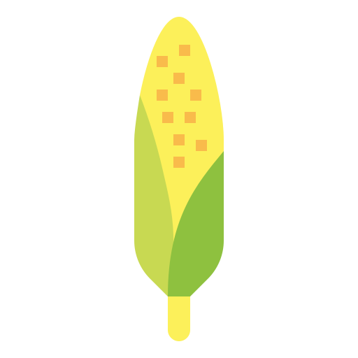 Corn Smalllikeart Flat icon