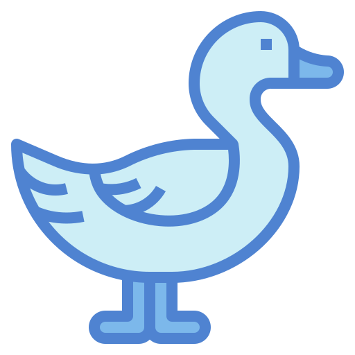 pato Generic Blue icono