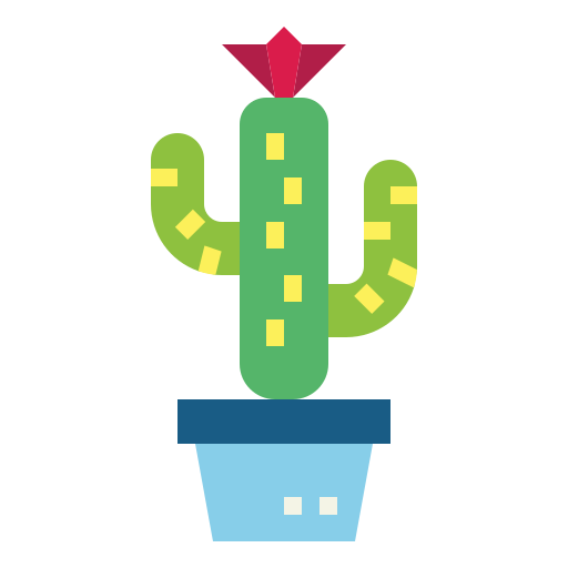 cactus Smalllikeart Flat icono