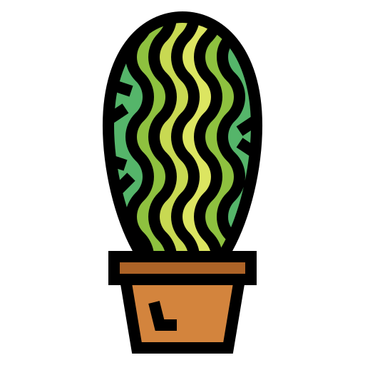 Cactus Smalllikeart Lineal Color icon