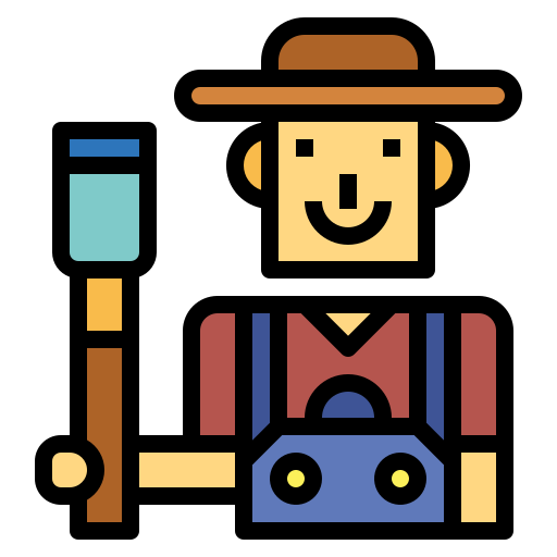 農家 Smalllikeart Lineal Color icon