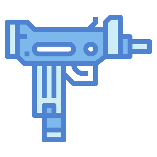 소총 Monochrome Blue icon