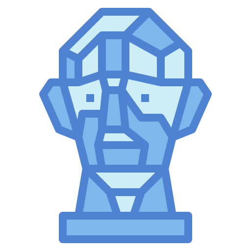 Statue Generic Blue icon