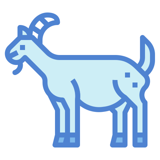 Goat Generic Blue icon