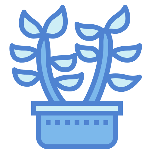 kaktus Monochrome Blue icon