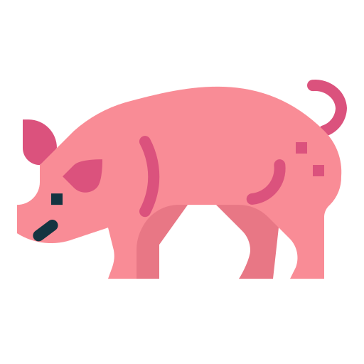 schwein Smalllikeart Flat icon