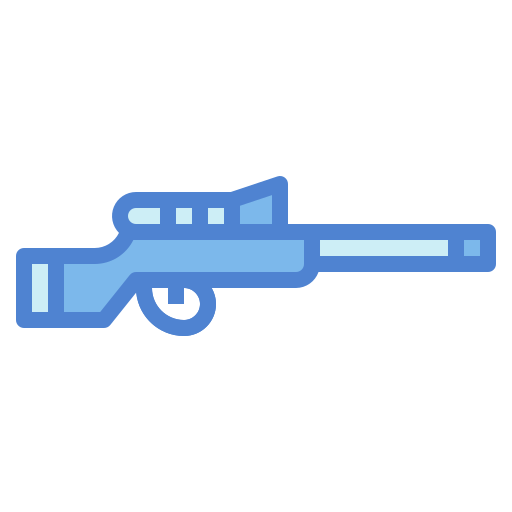 francotirador Monochrome Blue icono