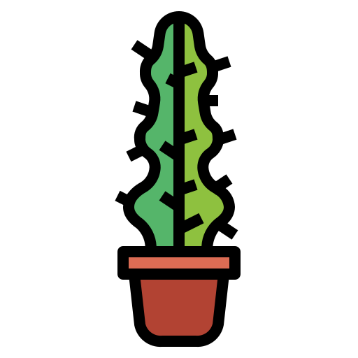Cactus Smalllikeart Lineal Color icon
