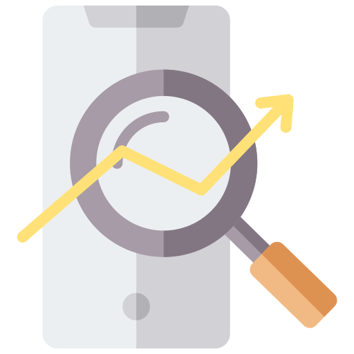 Mobile search Generic Flat icon