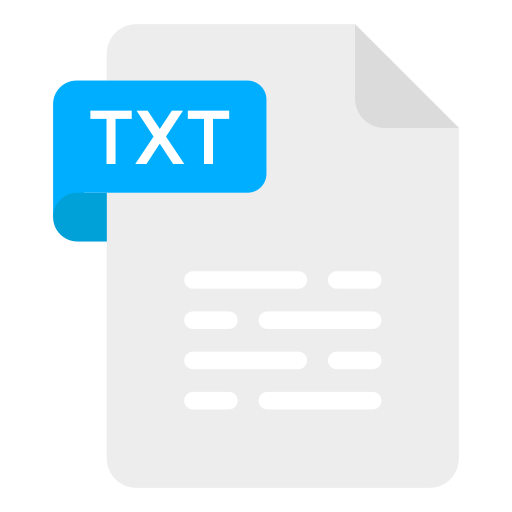 Txt Generic Flat icon