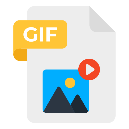 Gif Generic Flat icon