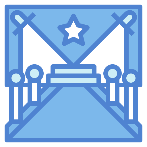 레드 카펫 Monochrome Blue icon