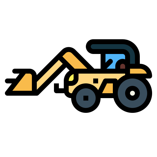 traktor Smalllikeart Lineal Color icon