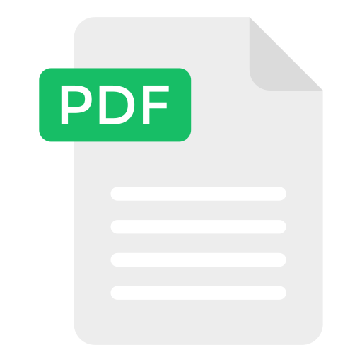 pdf Generic Flat ikona