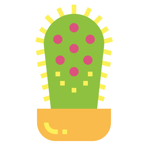 Cactus Smalllikeart Flat icon