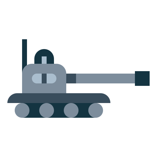 tank Smalllikeart Flat icoon