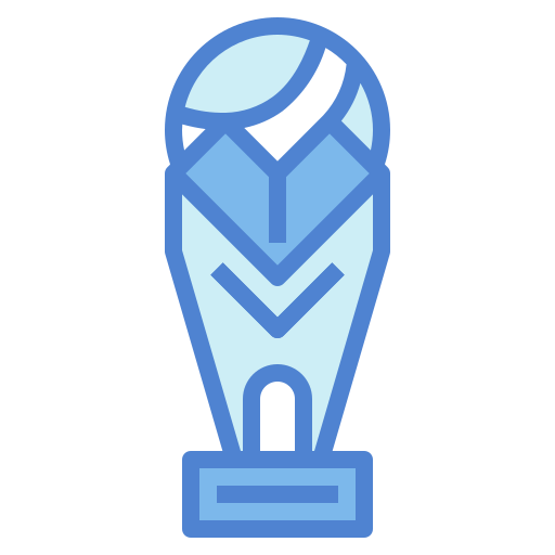 Cup Monochrome Blue icon