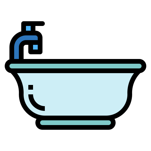 vasca da bagno Smalllikeart Lineal Color icona