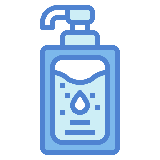 Soap dispenser Generic Blue icon