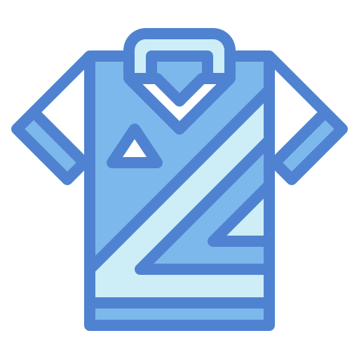 golf Monochrome Blue ikona