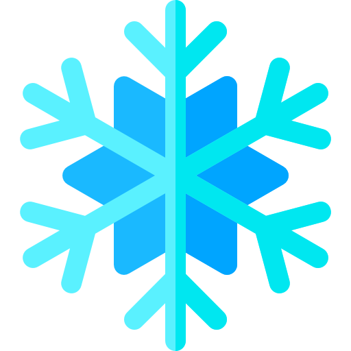 Snowflake Basic Rounded Flat icon