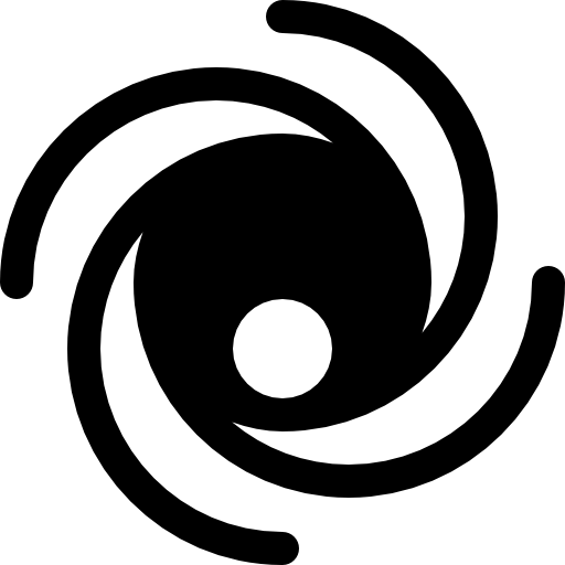 torbellino Basic Rounded Filled icono