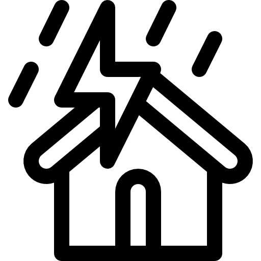 trueno Basic Rounded Lineal icono