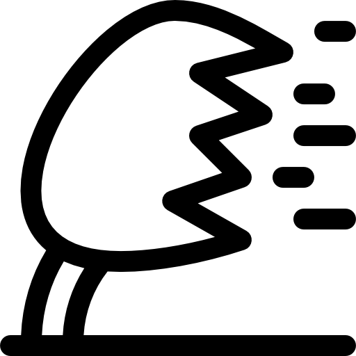 바람 Basic Rounded Lineal icon