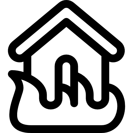 oparzenie Basic Rounded Lineal ikona