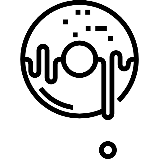 ドーナツ Detailed Straight Lineal icon