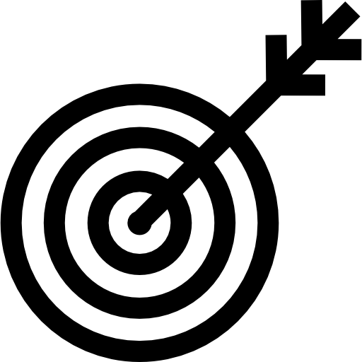 dartscheibe Basic Straight Lineal icon