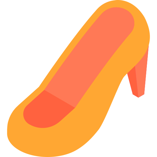 Высокий каблук Isometric Flat иконка
