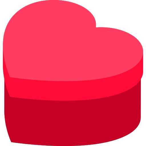 Heart Isometric Flat icon